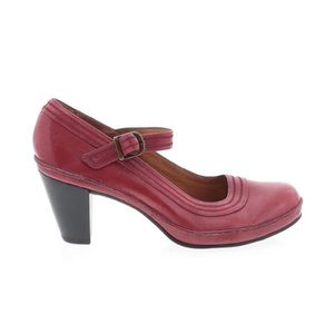clarks chunky heel
